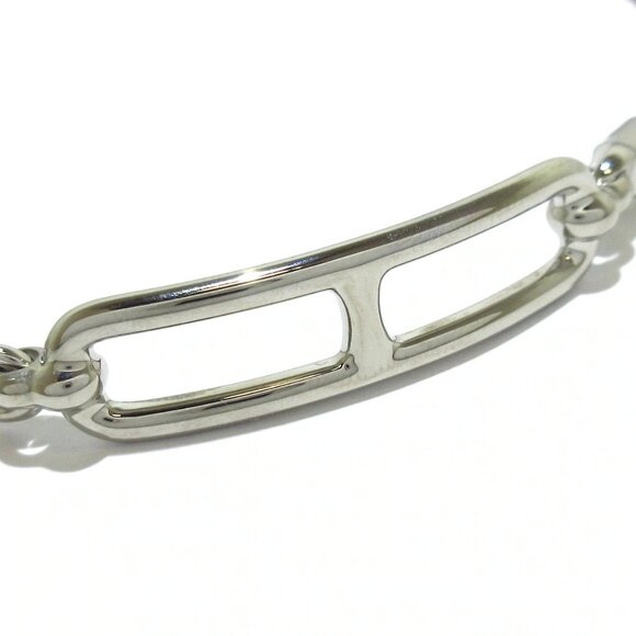 Auth HERMES Luli Doubletour - Light Brown Silver Vor Swift. Hardware LF1212 - Picture 2 of 6